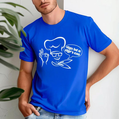 That Bid is Chef's Kiss Price is Right Shirt, Funny Drew Carey Fan Tee - True Royal - XS -