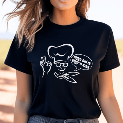 That Bid is Chef's Kiss Price is Right Shirt, Funny Drew Carey Fan Tee - Black - XS -
