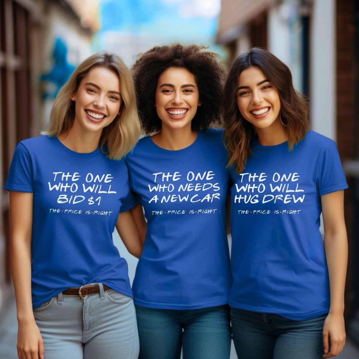 The One Who Personalized Price is Right Friends Group Shirt, Custom Group Gift - True Royal - XS -