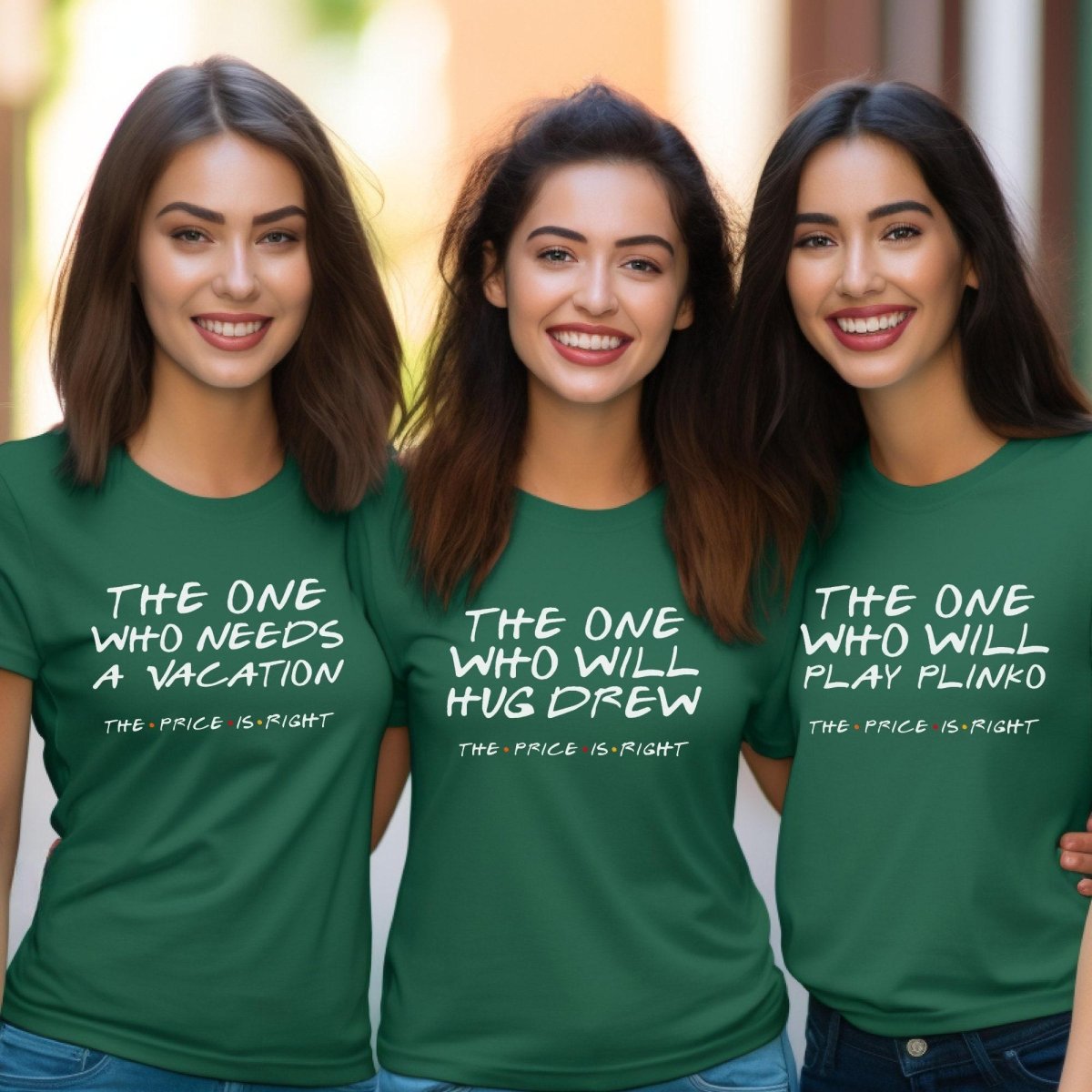 The One Who Personalized Price is Right Friends Group Shirt, Custom Group Gift - Kelly Green - XS -