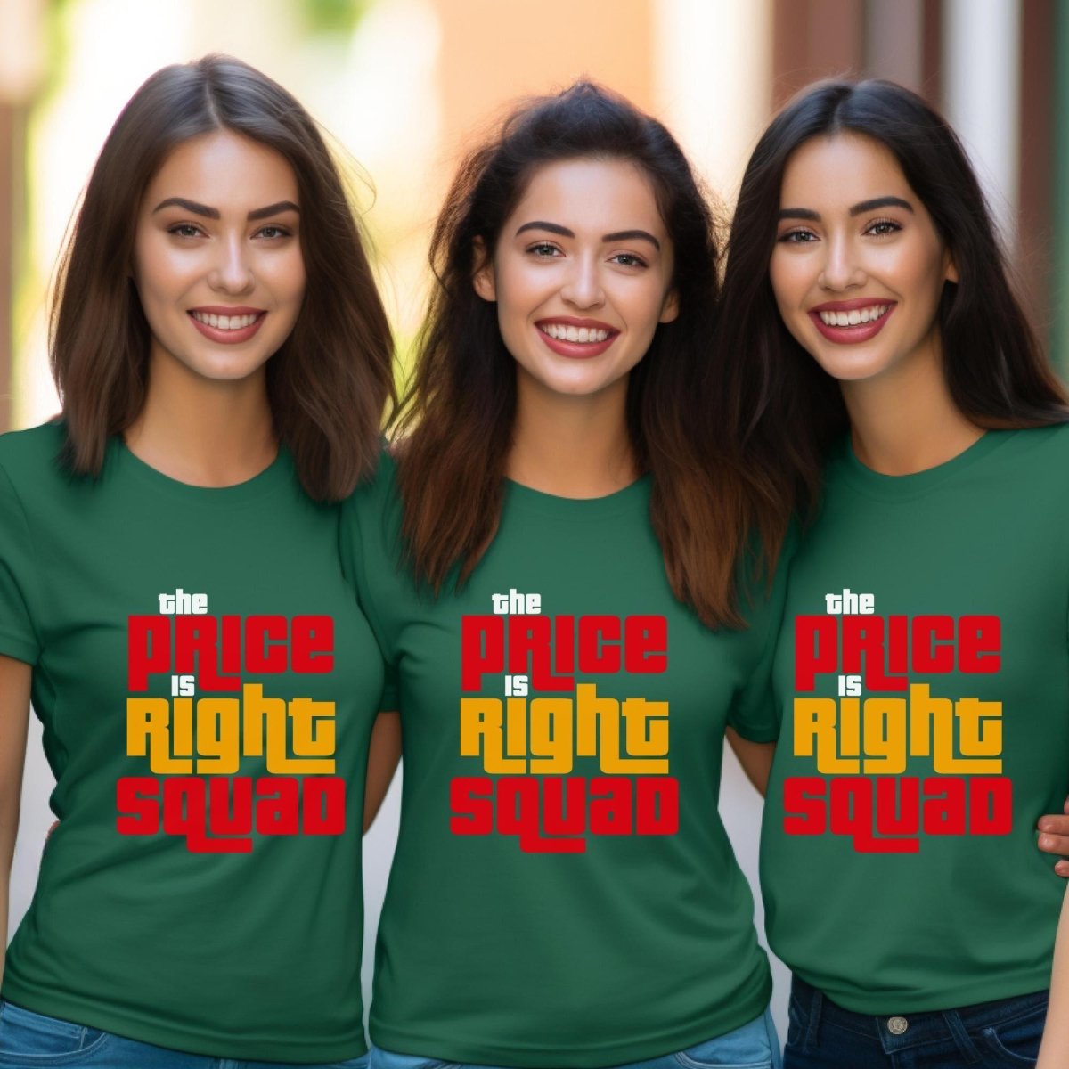 The Price is Right Squad Group Shirt for Longtime Fans of the Classic Game Show - Aqua - XS -
