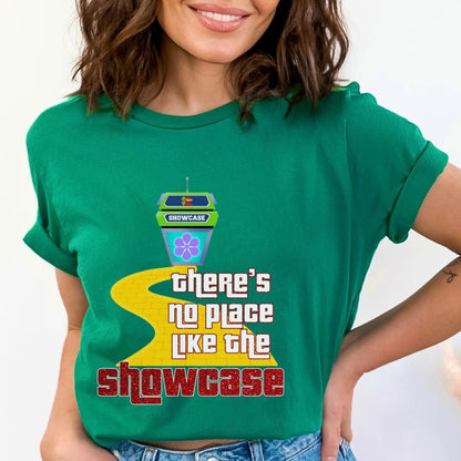 There's No Place Like the Showcase Price is Right Shirt, Wicked Wizard of Oz Tee - Kelly - XS -
