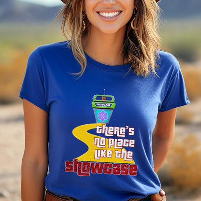 There's No Place Like the Showcase Price is Right Shirt, Wicked Wizard of Oz Tee - True Royal - XS -