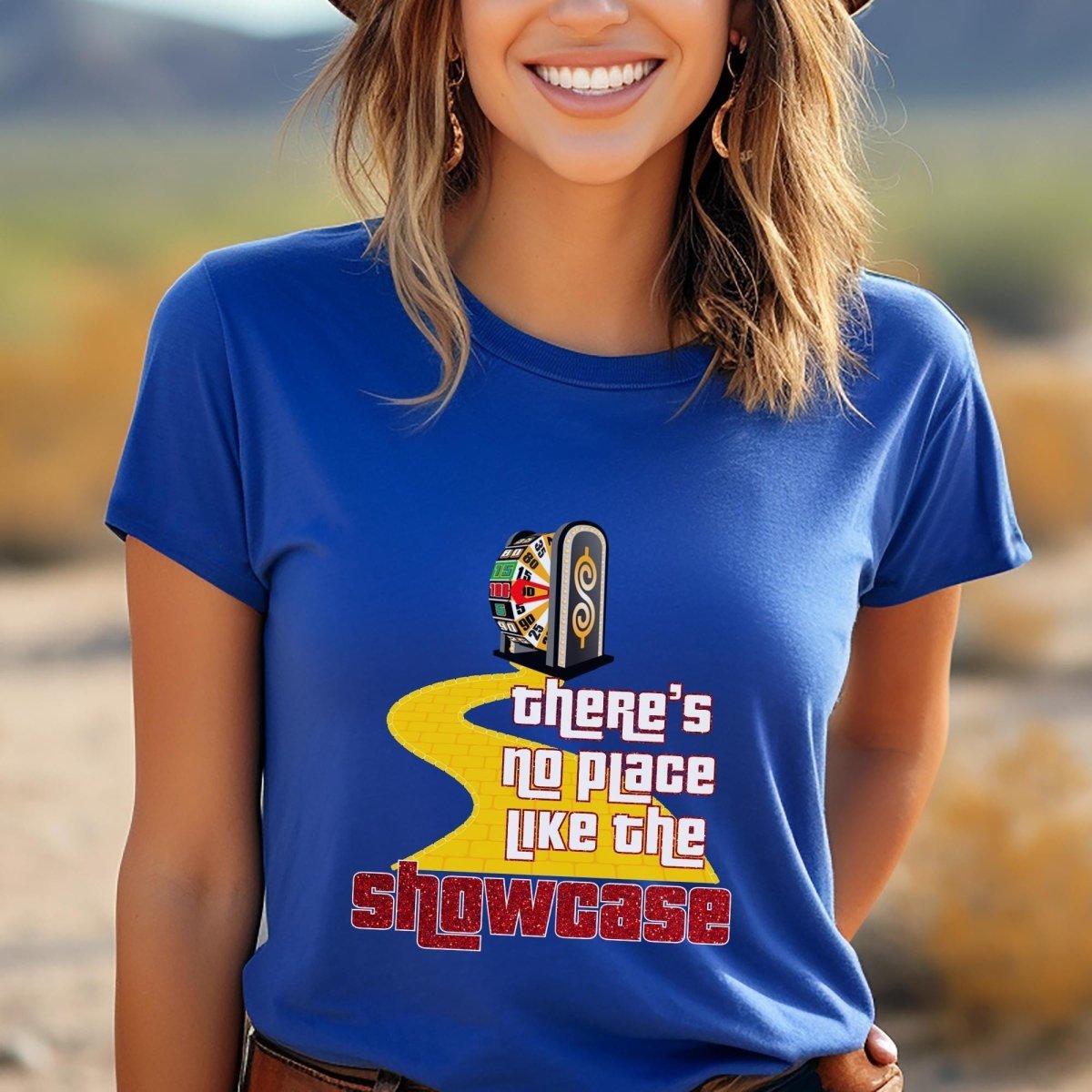 There's No Place Like the Showcase Price is Right Shirt, Wizard of Oz Tee - True Royal - XS -