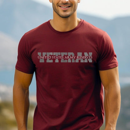Veteran United States Army Reserves Shirt, Military Pride Gift - Cardinal - XS -