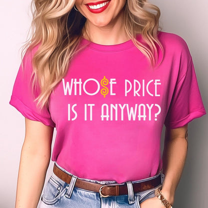 Whose Price Is It Anyway Price is Right Shirt, Funny Retro Game Show Fan Tee - Berry - XS -