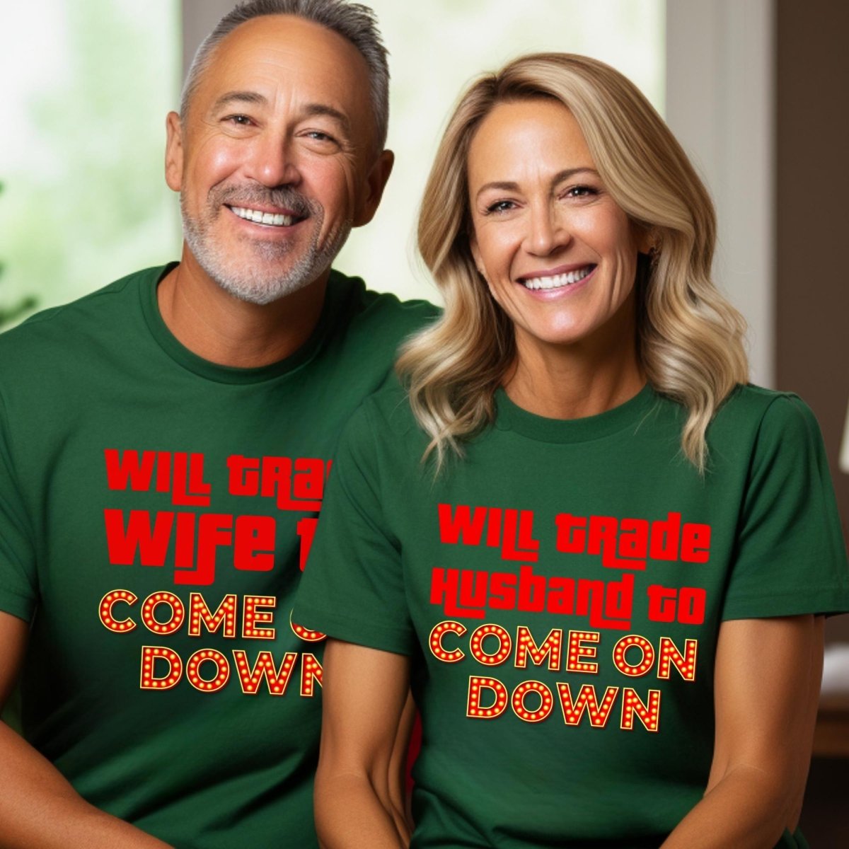 Will Trade to Come On Down Price is Right Shirt, Funny Family or Friend Tee - Kelly - XS -