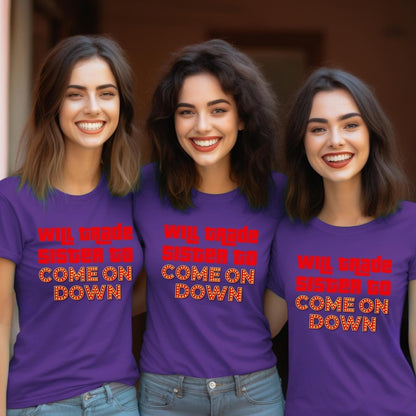 Will Trade to Come On Down Price is Right Shirt, Funny Family or Friend Tee - Team Purple - XS -