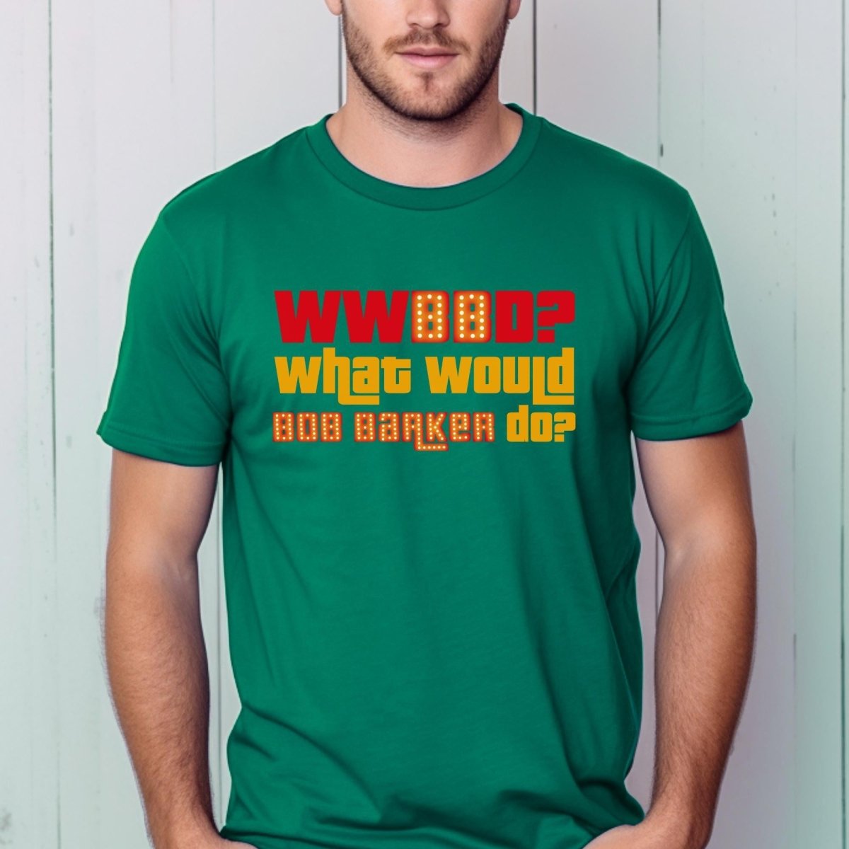 WWBBD? What Would Bob Barker Do? Price is Right Shirt, Funny Game Show Fan Gift - Kelly - XS -